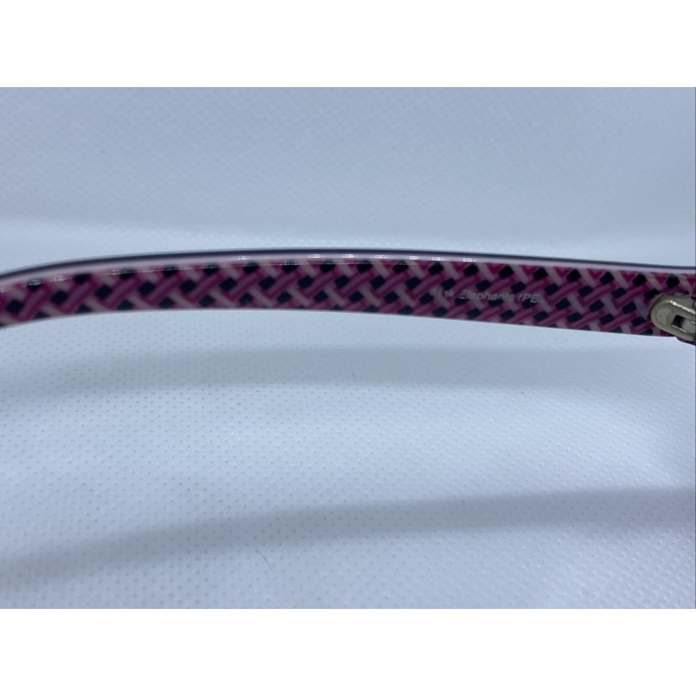 Vera Bradley Polarized Sunglasses Pink Elephants With Blue Floral Case - Picture 4 of 10